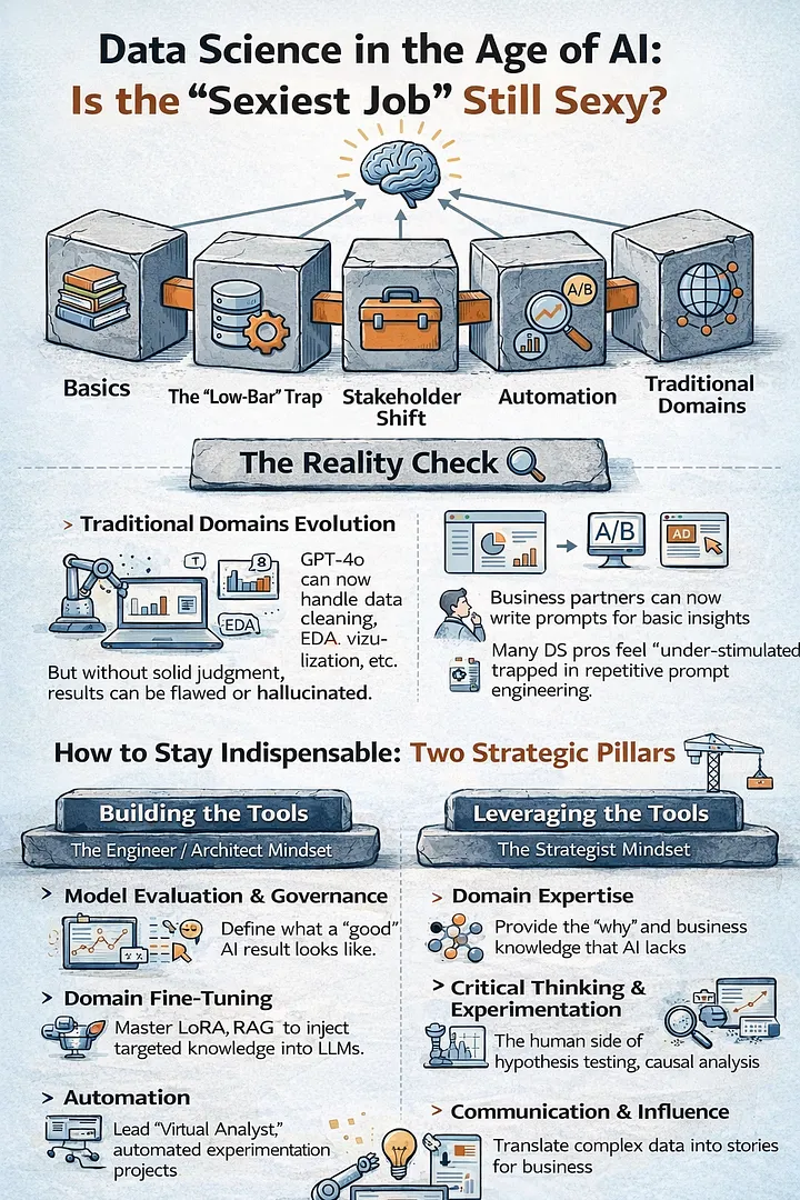 Data Science in the Age of AI: Is the "Sexiest Job" Still Sexy?