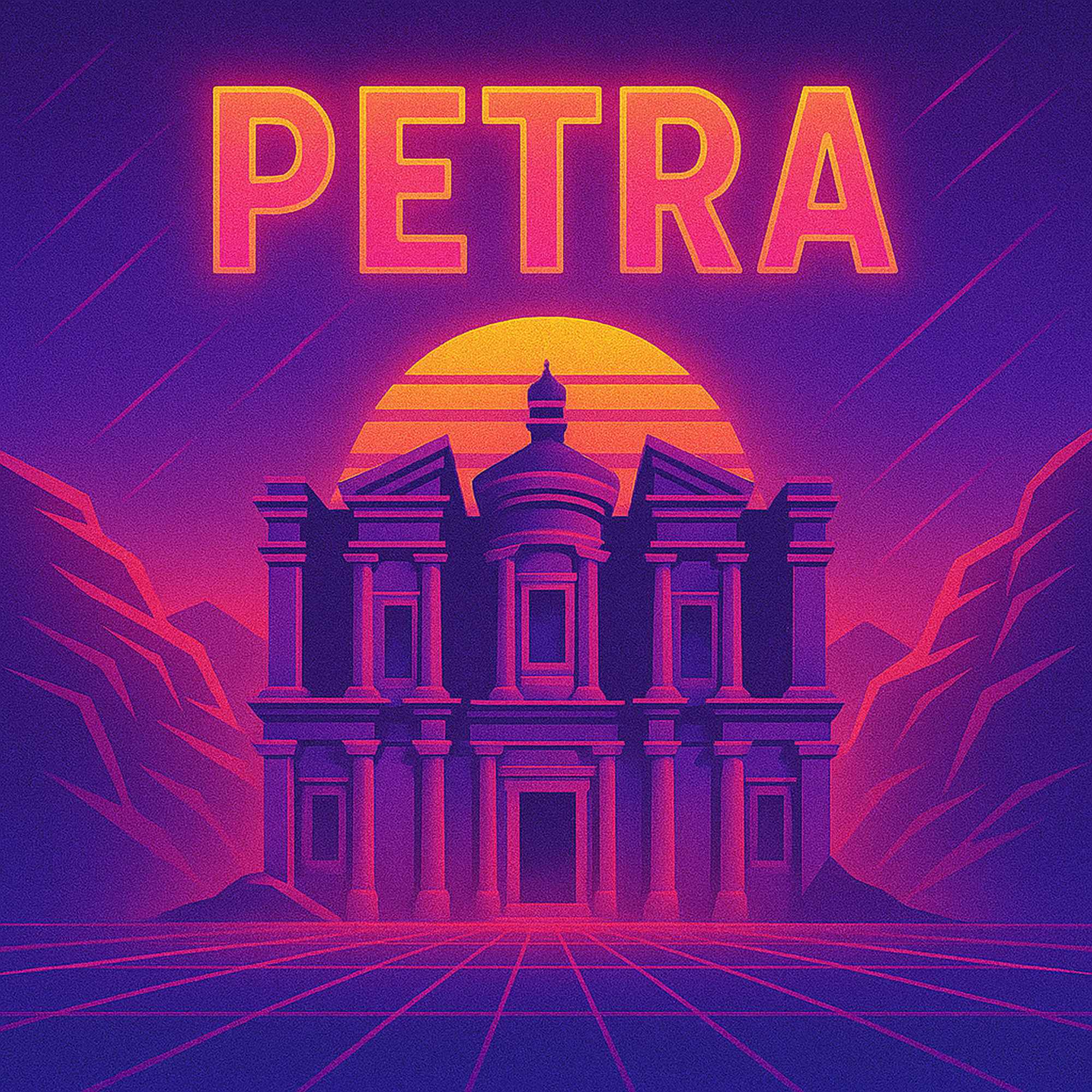 Petra: Lost city of stone, carved by time and crowned with mystery. episode artwork
