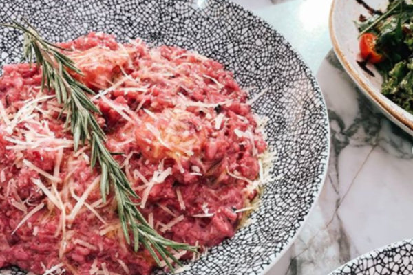 Pink Risotto