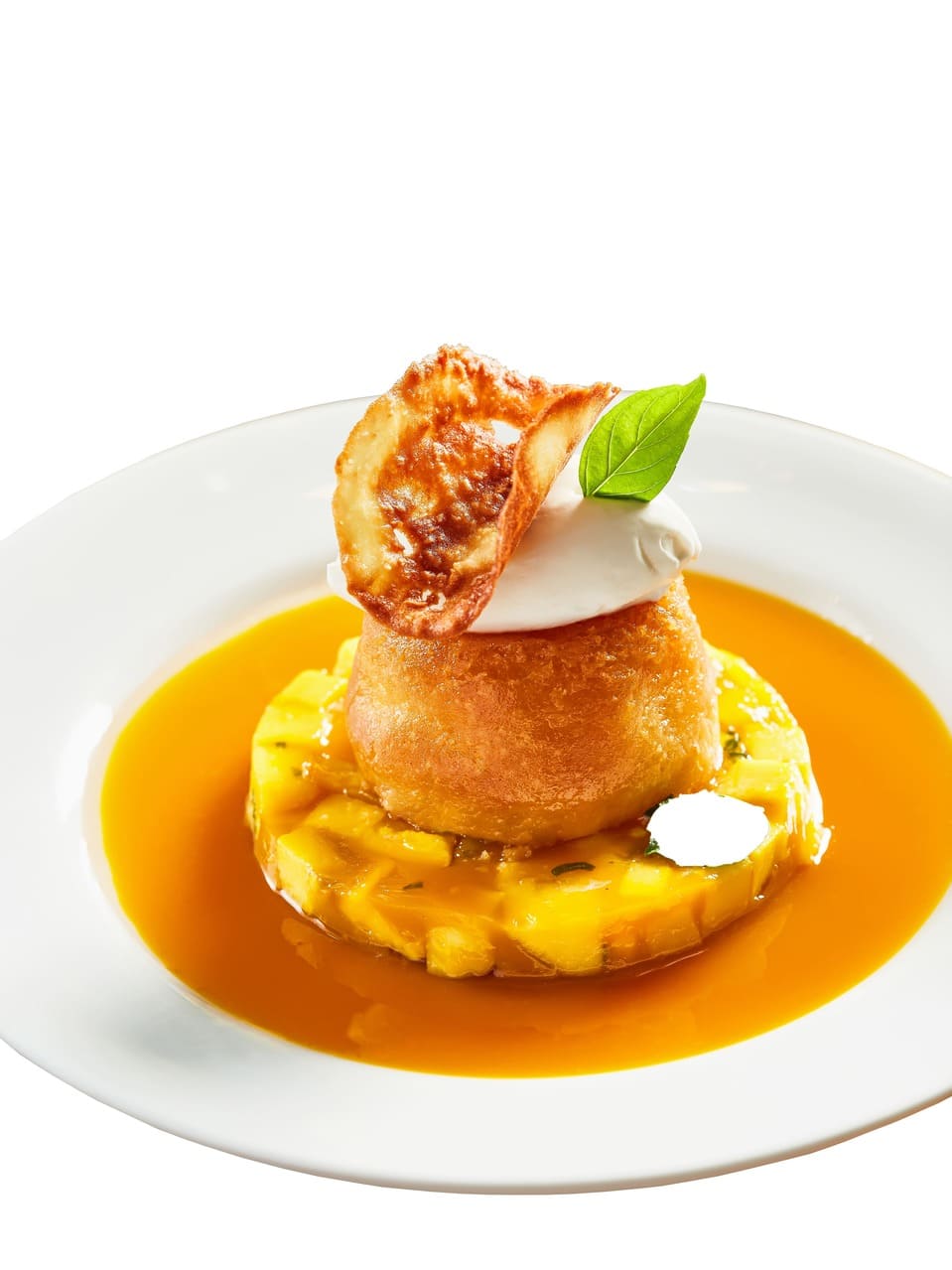 Basil Fruit Baba