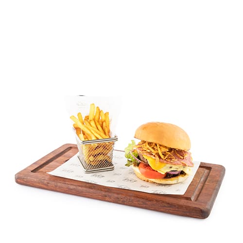 Stacked Cheese Burger