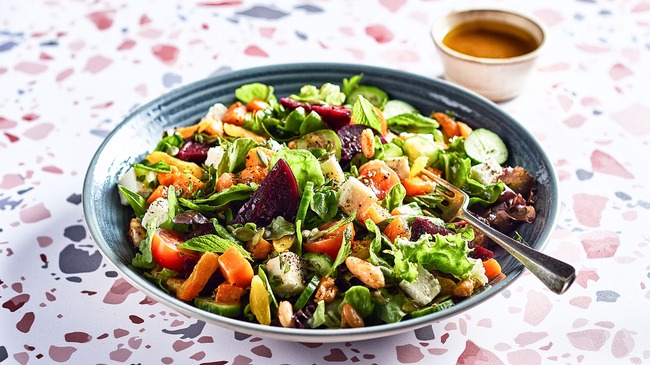 Feta Veggie Salad