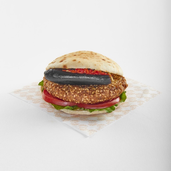 Taamia Eggplant Sandwich