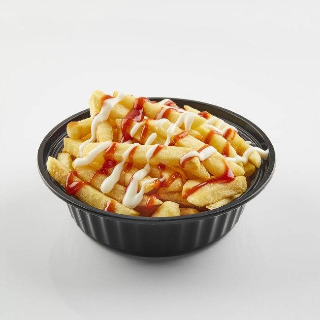 Fries Ketchup & Mayo Plate