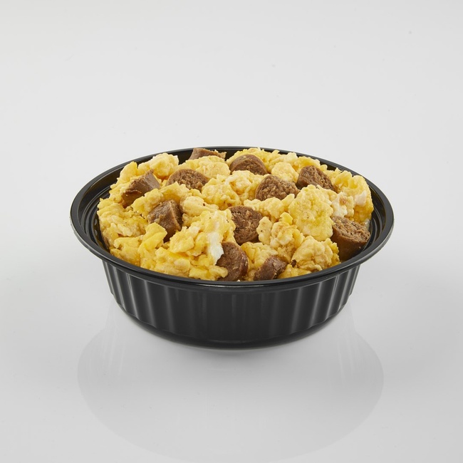 Sausage Scrambled Plate