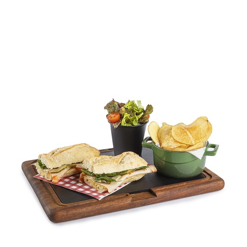 Smoked Turkey with Paprika Sandwich