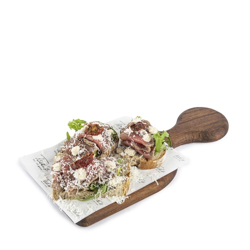 Beef Carpaccio Tartine