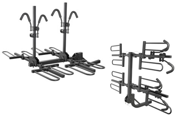 4 bike hitch tray rack