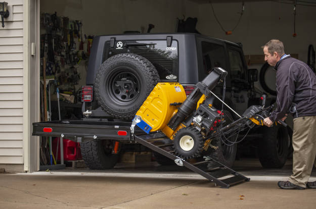 Aluminum Cargo Carrier with Ramp #18112