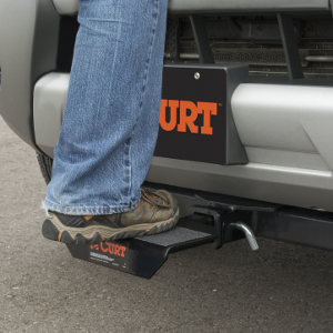 CURT front hitch receiver hitch step