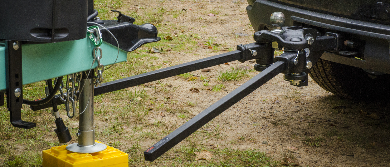 TruTrack™ weight distribution hitch with neutral spring bar settings TruTrack™ weight distribution hitch with neutral spring bar settings