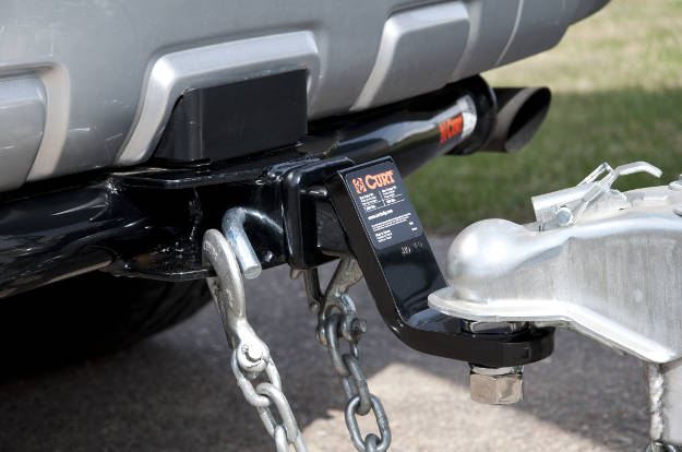 Trailer Hitch Towing Accessories Hooked Up