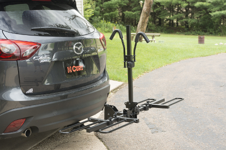 tray style bike rack