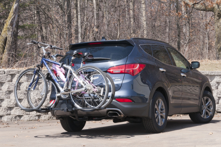 tray style bike rack