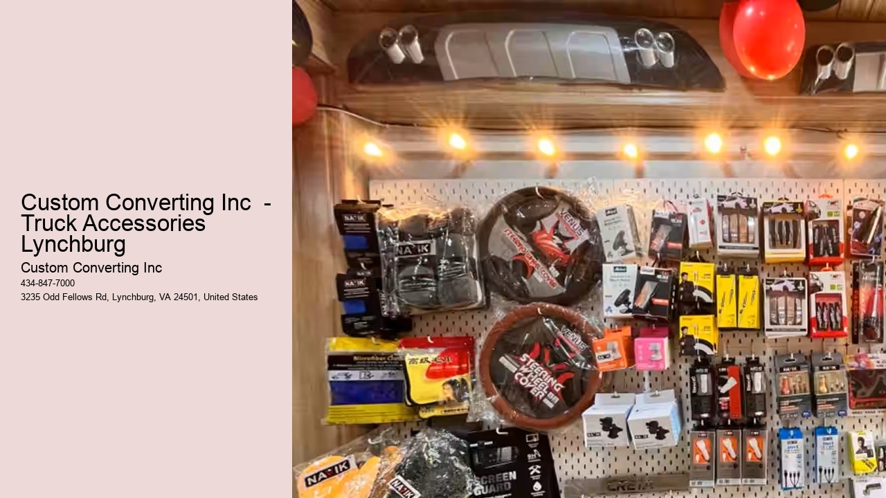 Custom Converting Inc  - Truck Accessories Lynchburg