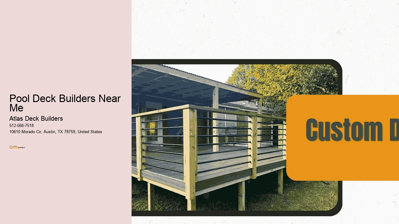 Pool Deck Builders Near Me  