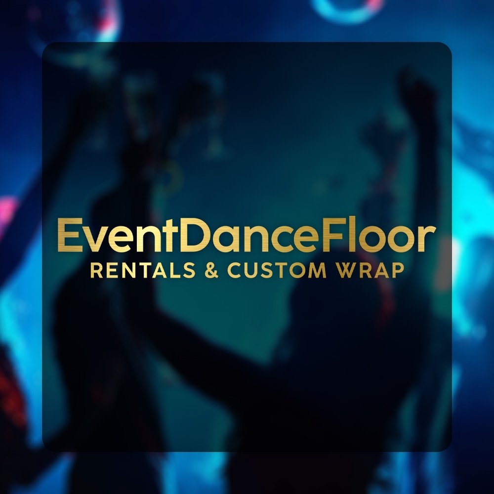 Are there different types of finishes available for restaurant dance floor decals, such as matte or glossy?