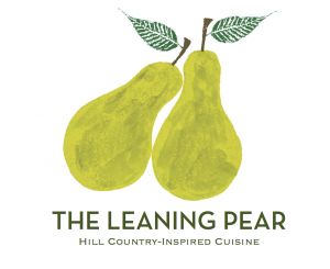 The Leaning Pear Logo