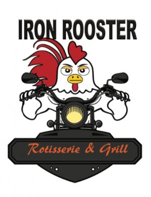 Iron Rooster Rotisserie and Grill Logo