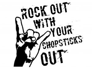 Rock 'n' Roll Sushi - Foley Logo