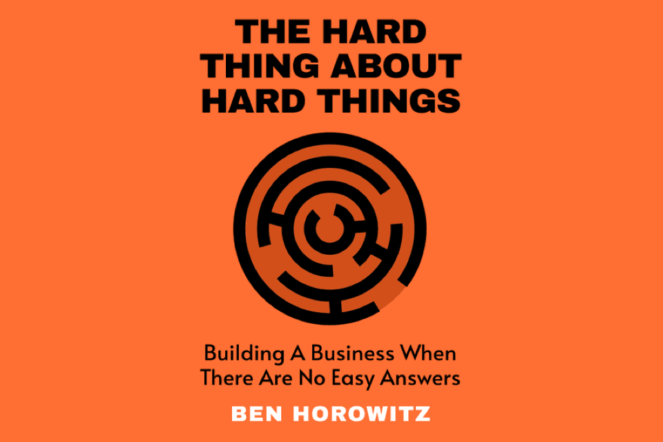 The Hard Things About Hard Things Logo - PNG Format - Book about Building a Business