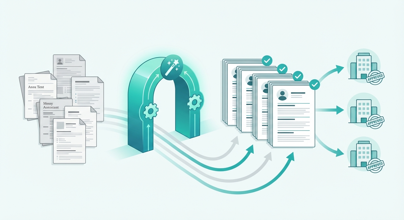 Resume formatting services as a competitive advantage for recruitment agencies