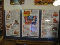 image of menu