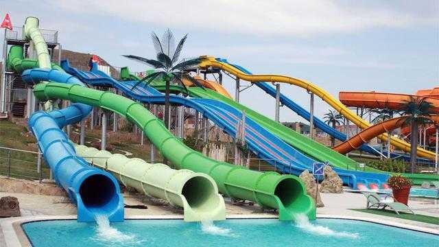 image of waterslide