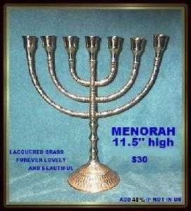 image of menorah