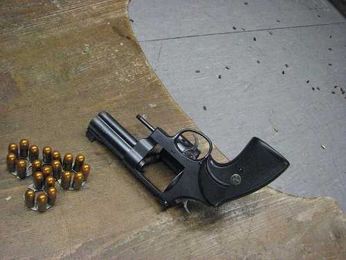 image of revolver