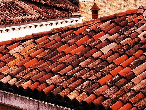 Tile roof image classifcation dataset for machine learning