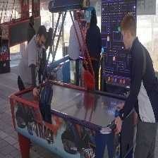 Air hockey image classifcation dataset for machine learning