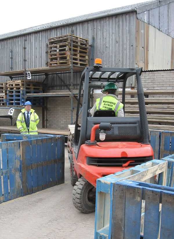 Forklift labeled image dataset images.cv