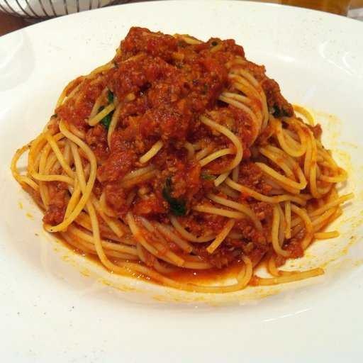 Spaghetti bolognese image classifcation dataset for machine learning
