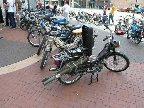 image of moped