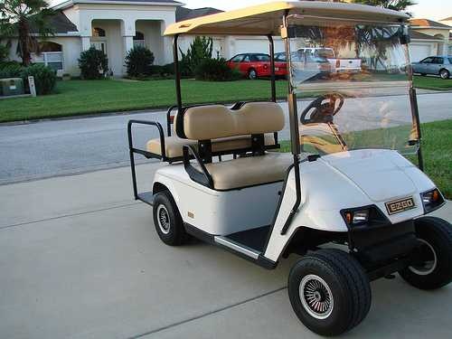 image of golfcart