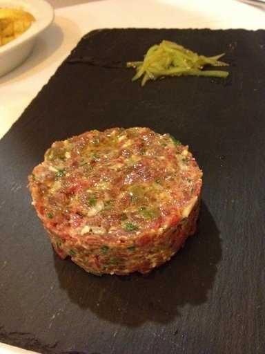 Beef tartare image classifcation dataset for machine learning