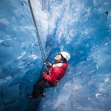 Ice climbing image classifcation dataset for machine learning