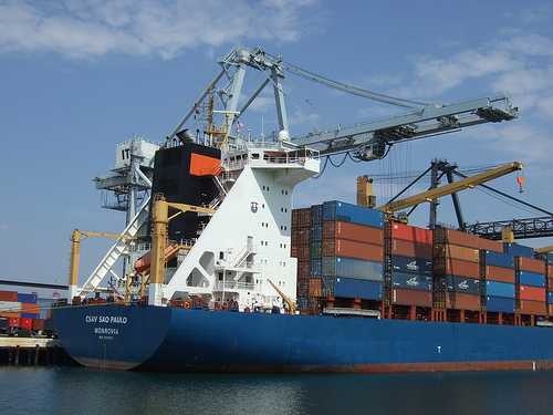 Container ship Labeled Image Dataset | images.cv