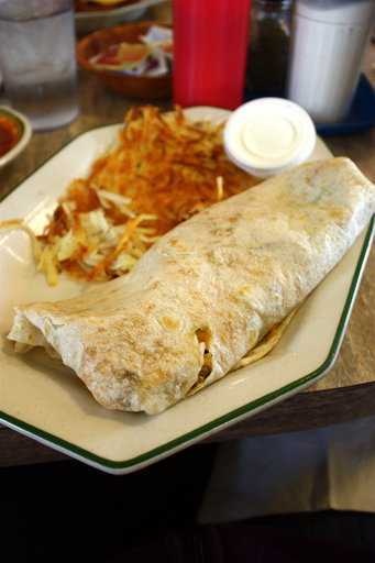 Breakfast burrito image classifcation dataset for machine learning
