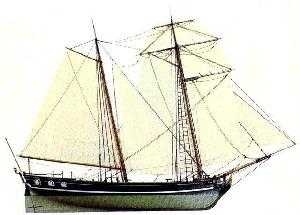 image of schooner