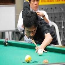 Billiards image classifcation dataset for machine learning