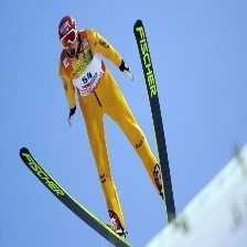 Ski jumping image classifcation dataset for machine learning