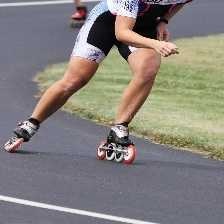 Rollerblade racing image classifcation dataset for machine learning