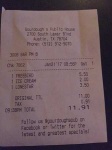 image of receipt