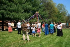 image of maypole