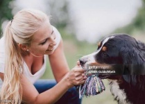 image of people_play_with_dog #12