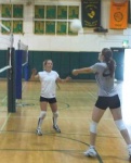 image of volleyball