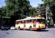 image of trolleybus