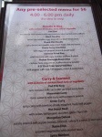 image of menu